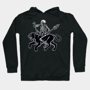 Skeleton Ride Black Panther Hoodie